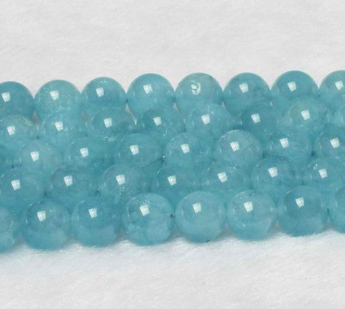 Blue Natural Stone Crystal Beaded