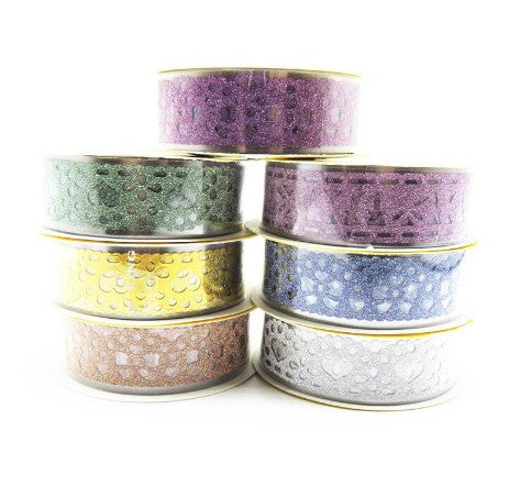 Lace and Glitter Masking Tape