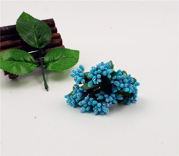 Berry Artificial Stamen Flower