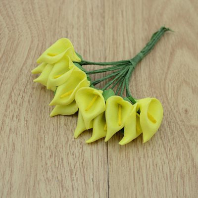 Foam Calla Handmake Artificial Flower Bouquet