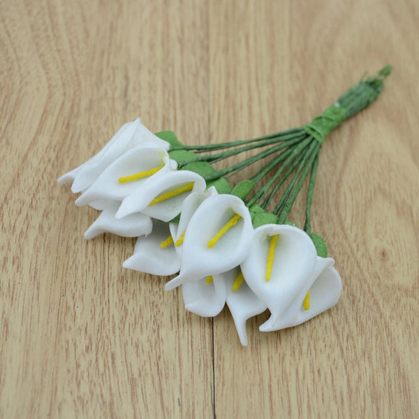 Foam Calla Handmake Artificial Flower Bouquet