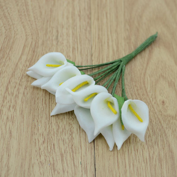 Foam Calla Handmake Artificial Flower Bouquet