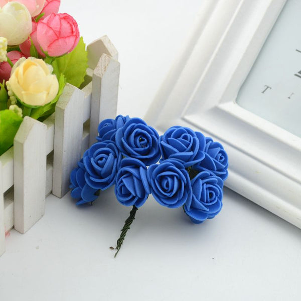 Mini Artificial Foam Rose Bouquet